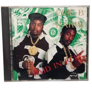 Eric B. & Rakim Rare 1st Press Paid In Full Tested CD Island Records 1987